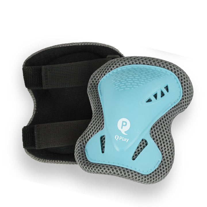 Qplay Kids Sports Safety Gear Set Elbow, Knee & Wrist Guards