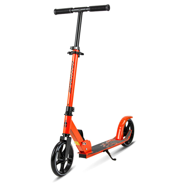 Spartan Edge 200Mm Folding Scooter (Orange)