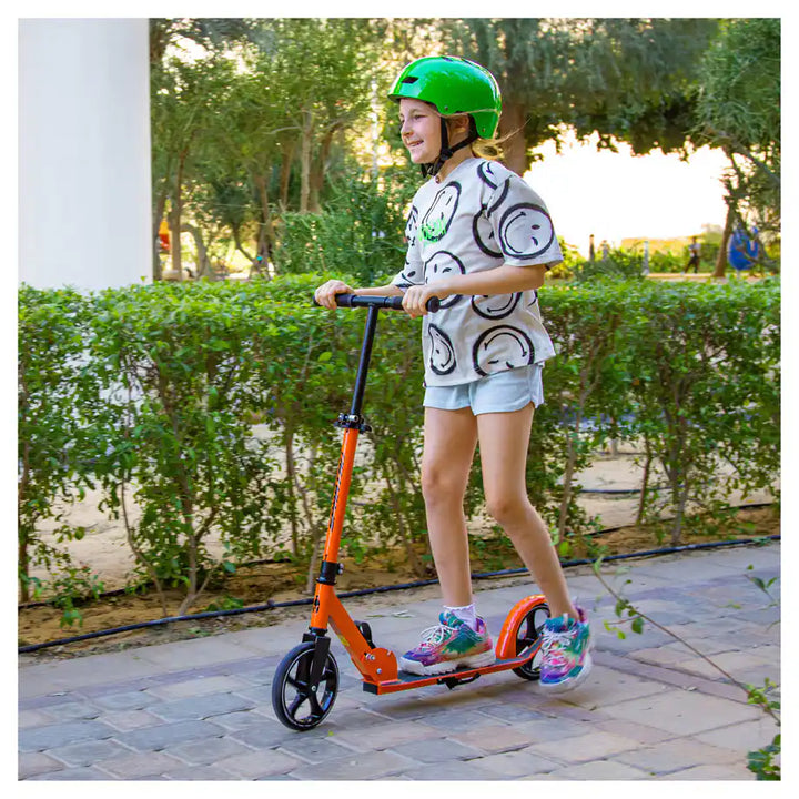 Spartan Edge 200Mm Folding Scooter (Orange)