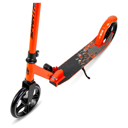 Spartan Edge 200Mm Folding Scooter (Orange)