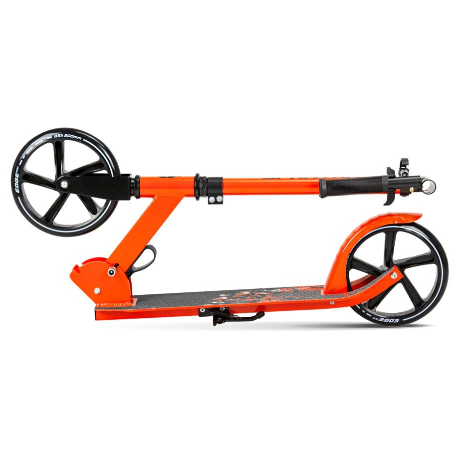 Spartan Edge 200Mm Folding Scooter (Orange)