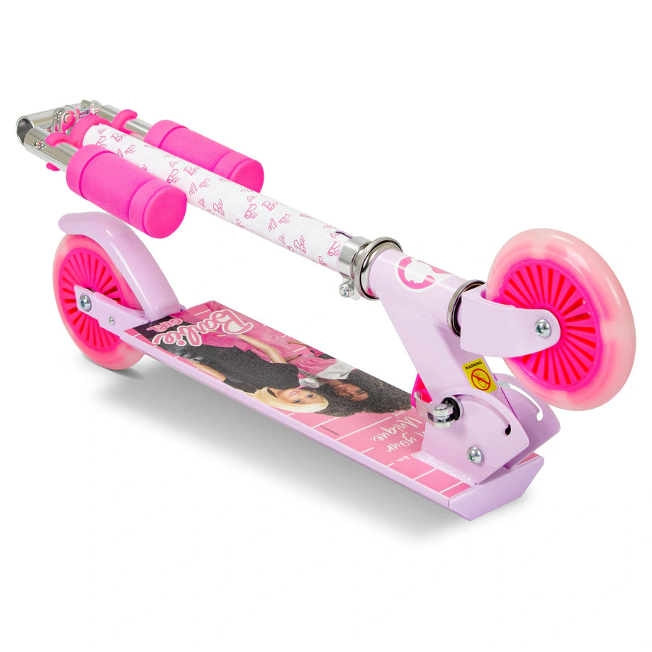 Spartan Barbie 2 Wheel Folding Scooter