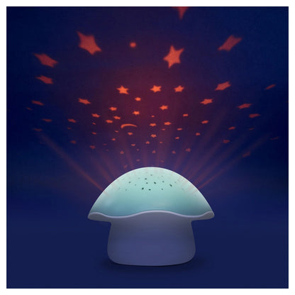 Pabobo Musical Stars Projector Mushroom (Blue)