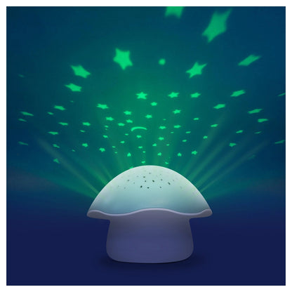 Pabobo Musical Stars Projector Mushroom (Blue)