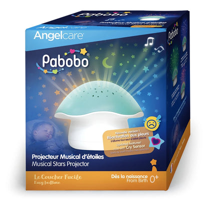 Pabobo Musical Stars Projector Mushroom (Blue)