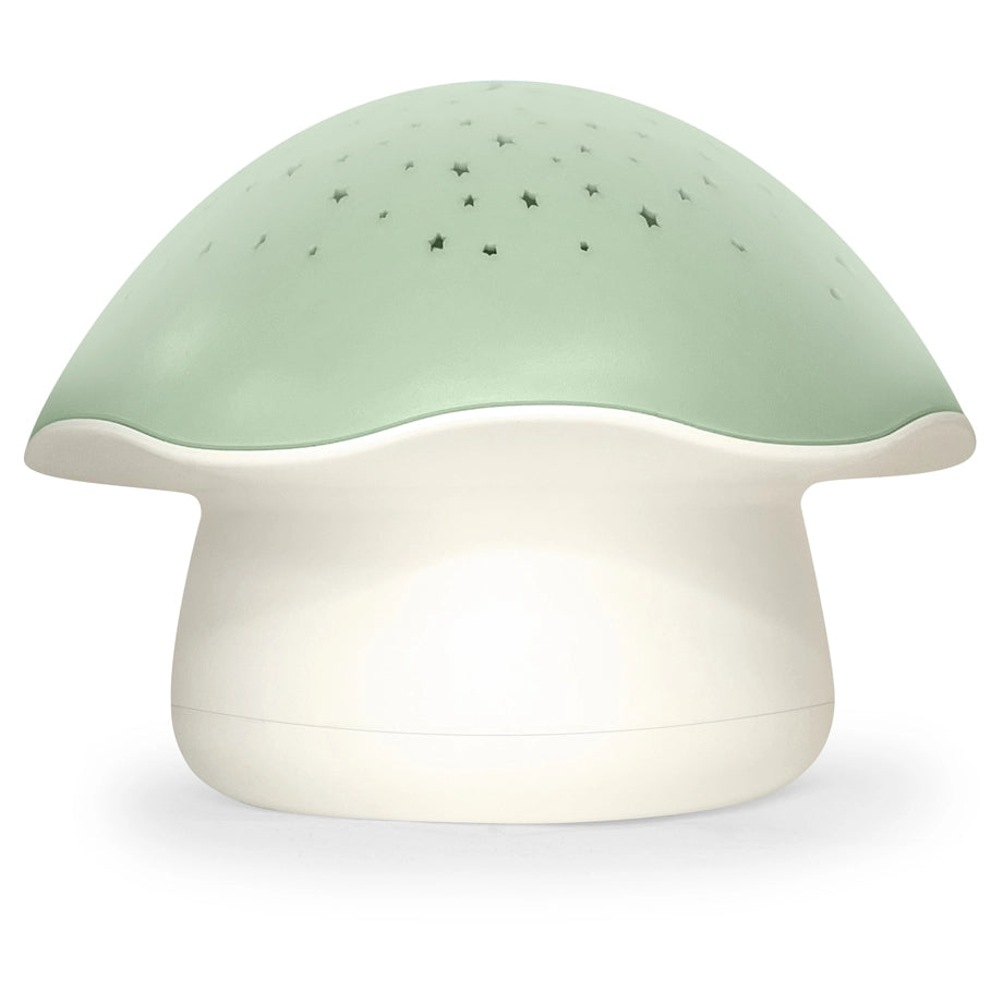 Pabobo Mushroom Stars Projector (Sage Green)