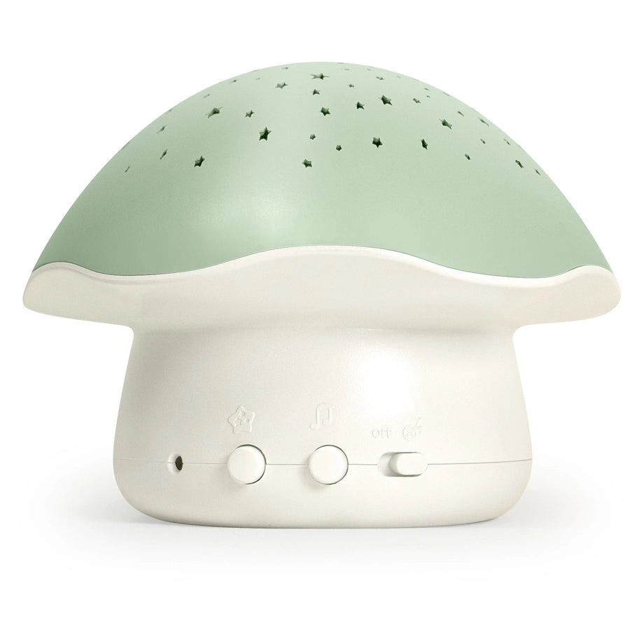 Pabobo Mushroom Stars Projector (Sage Green)