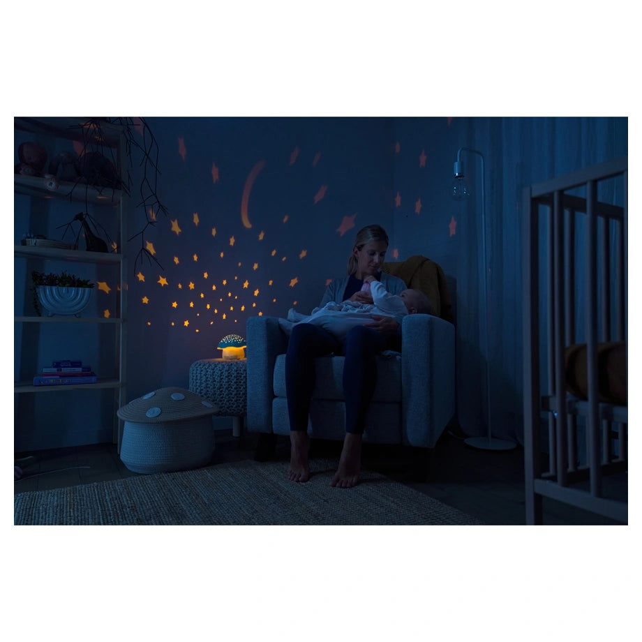 Pabobo Mushroom Stars Projector (Sage Green)