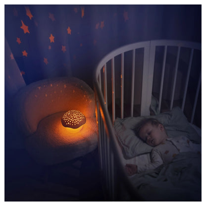 Pabobo Mushroom Stars Projector (Sage Green)