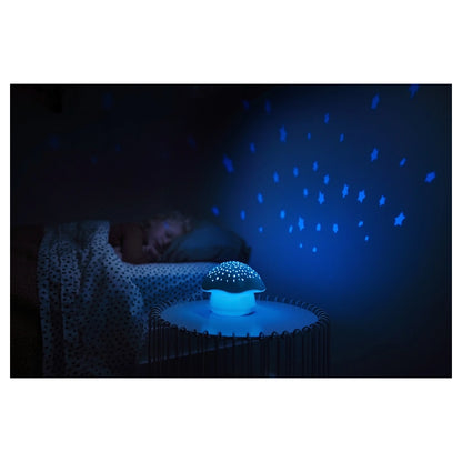Pabobo Mushroom Stars Projector (Sage Green)
