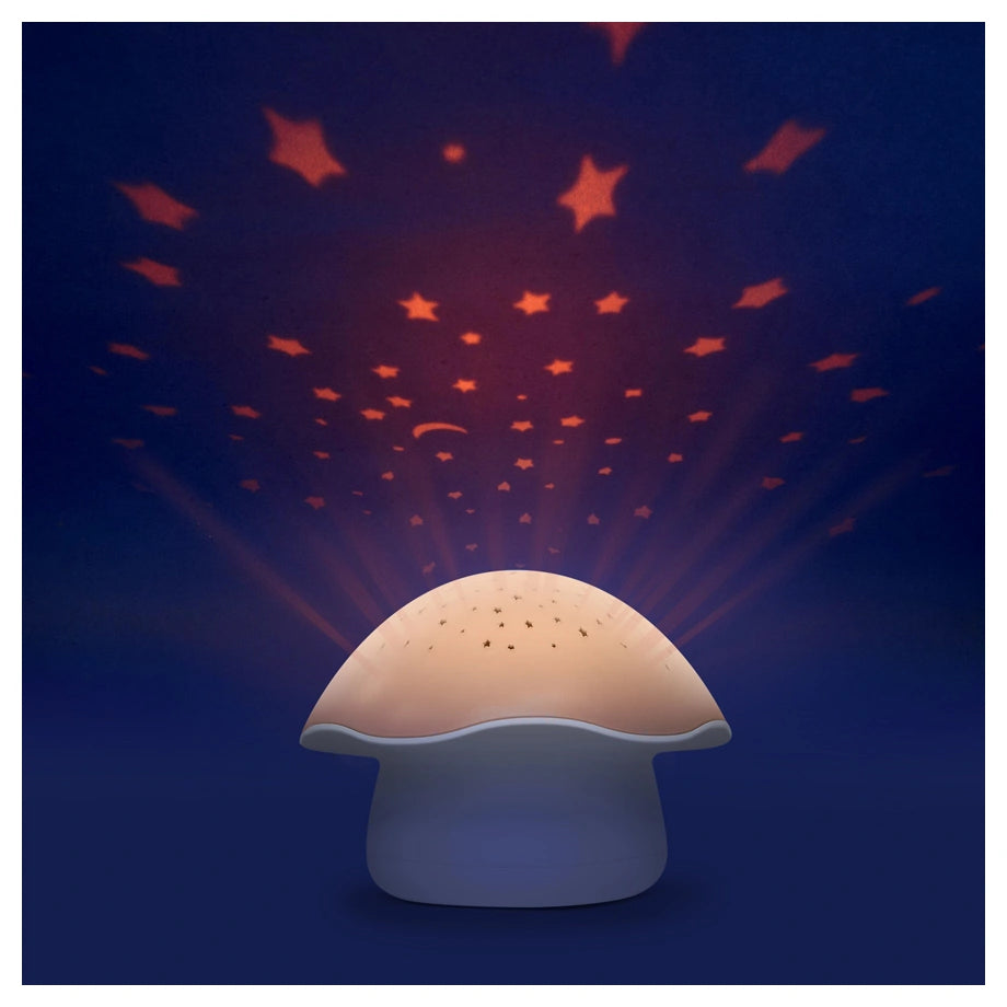 Pabobo Musical Stars Projector Mushroom (Pink)