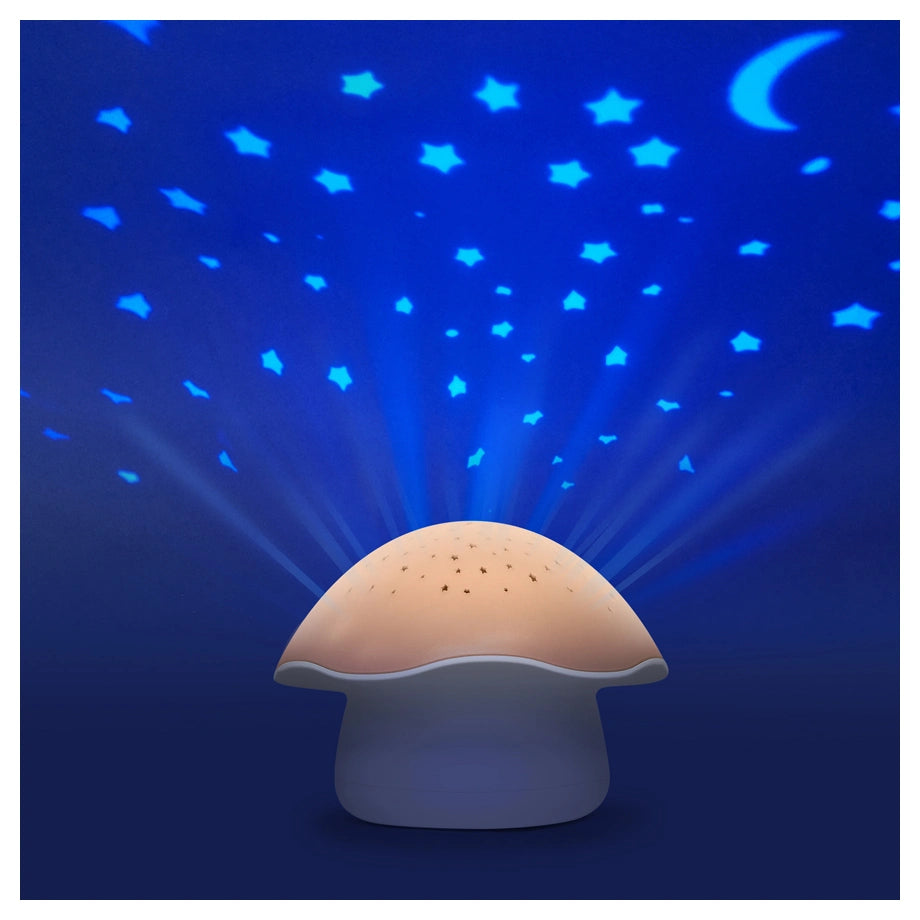 Pabobo Musical Stars Projector Mushroom (Pink)