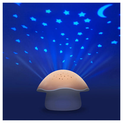Pabobo Musical Stars Projector Mushroom (Pink)