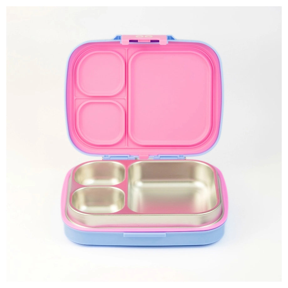 Spriggo Vault Funk Kids Lunch Box Periwinkle Pink