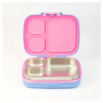 Spriggo Vault Funk Kids Lunch Box Periwinkle Pink