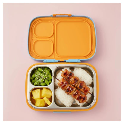 Spriggo Vault Funk Kids Lunch Box Ocean Orange
