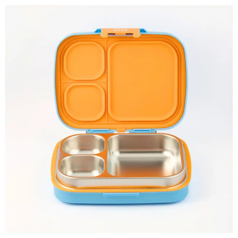 Spriggo Vault Funk Kids Lunch Box Ocean Orange