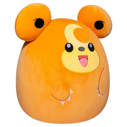 Squishmallows Pokemon Teddiursa Plush Toy (35.56 cm, Orange)