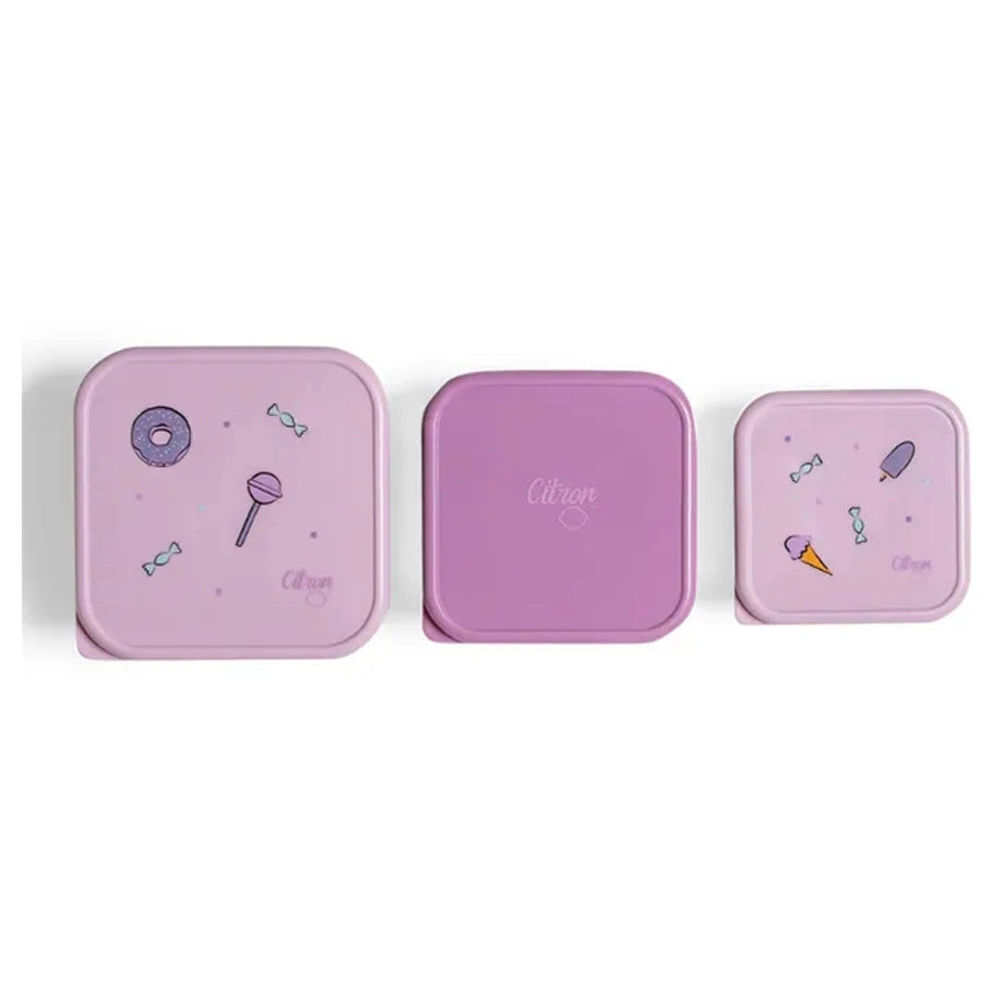 Citron Stainless Steel Stackable Lunchbox (Stormy Unicorn)
