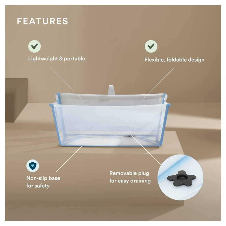 Stokke Flexi Bath Bundle (Ocean Blue)