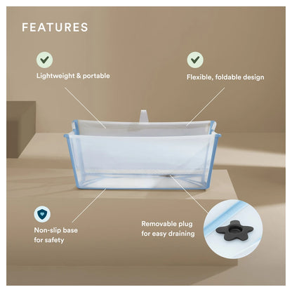 Stokke Flexi Bath Bundle (Ocean Blue)