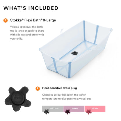 Stokke Flexi Bath X Large (Ocean Blue)