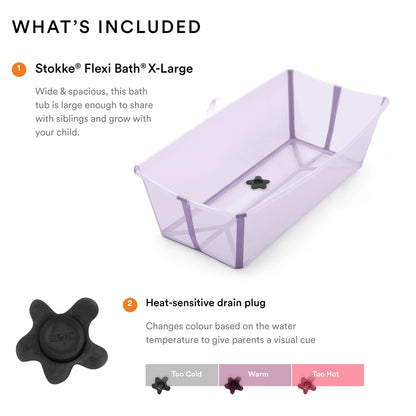Stokke Flexi Bath X Large (Lavender)