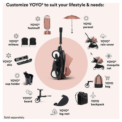 Stokke YOYO³ 0+ Newborn Pack (Ginger)
