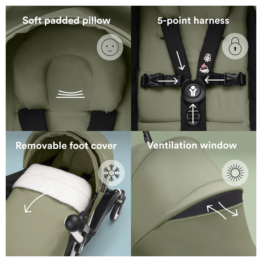 Stokke YOYO³ 0+ Newborn Pack (Olive)