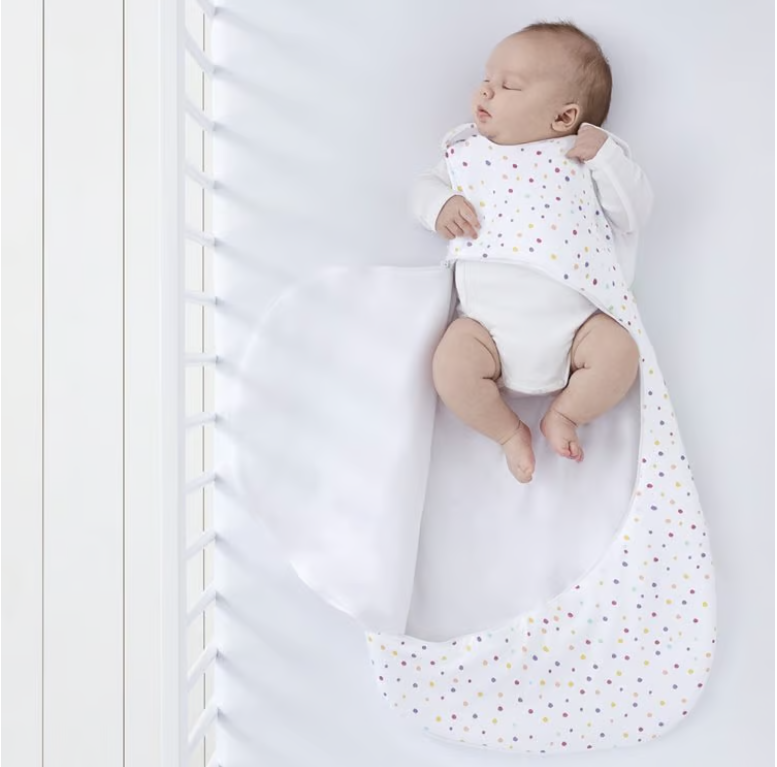 SnuzPouch 2.5 Tog Sleeping Bag 0–6 Months (Rose Spot)