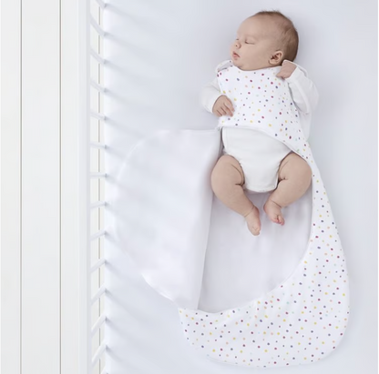 SnuzPouch 2.5 Tog Sleeping Bag 0–6 Months (Rose Spot)