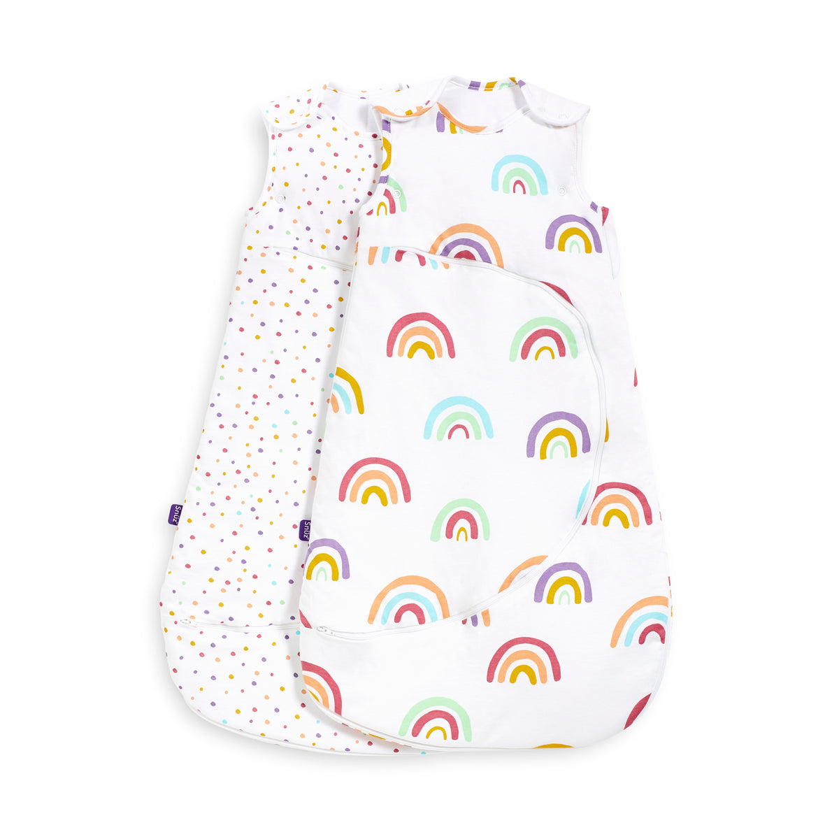 SnuzPouch 2.5 Tog Sleeping Bag 0–6 Months (Grey Star)