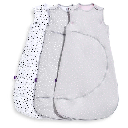 Snuz Pouch Sleeping Bag 0.5 Tog (White Spot)