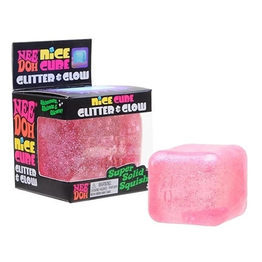 Schylling Needoh Glitter & Glow Nice Cube