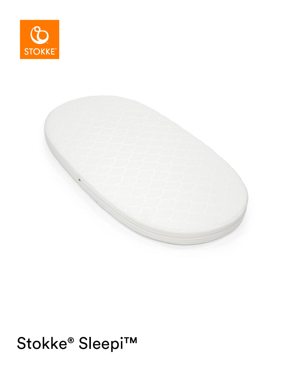 Stokke Sleepi Bed White + Stokke Sleepi Bed Mattress White