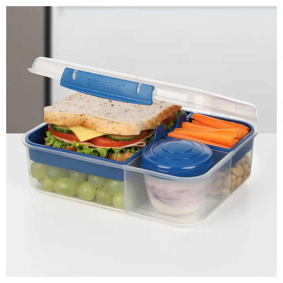 Sistema Lunch Stack Rectangle To Go 1.65L Sistema Lunch Stack Rectangle To Go 1.65L