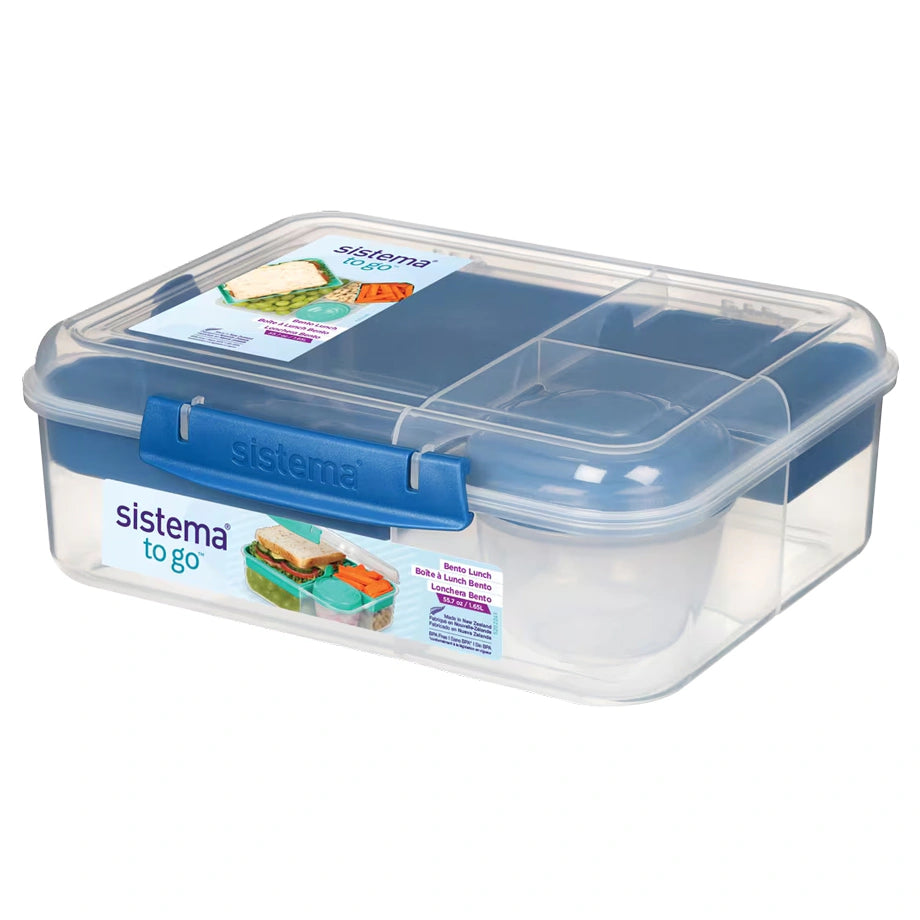 Sistema Lunch Stack Rectangle To Go 1.65L Sistema Lunch Stack Rectangle To Go 1.65L