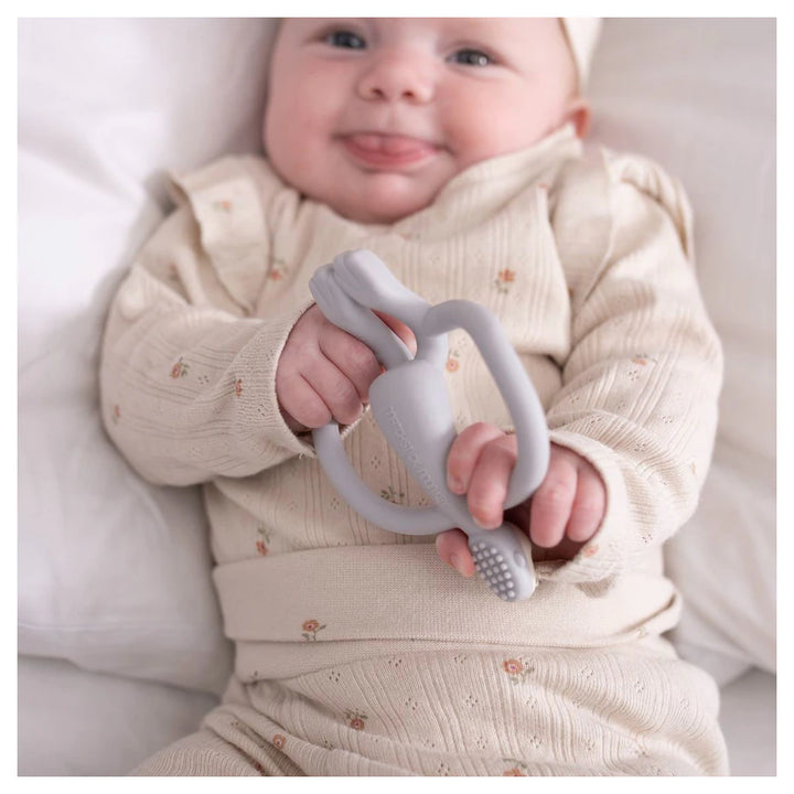 Matchstick Monkey Teething Toy (Grey)