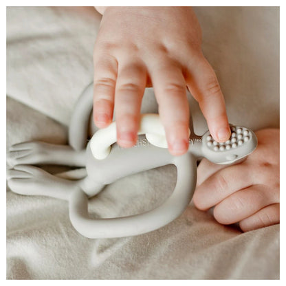 Matchstick Monkey Teething Toy (Grey)