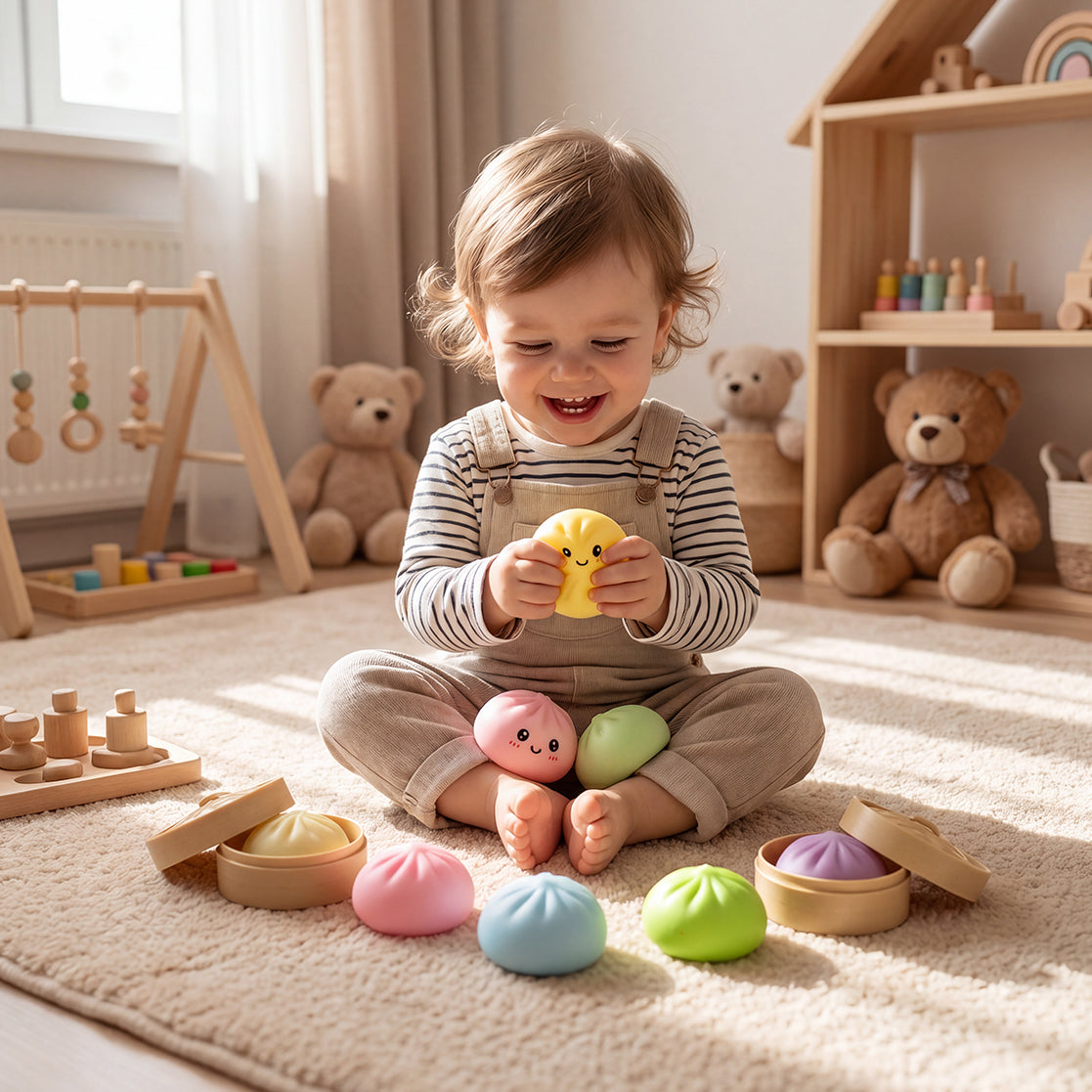 Squishy Dumplings Sensory Toy (Assortment - Includes 1)