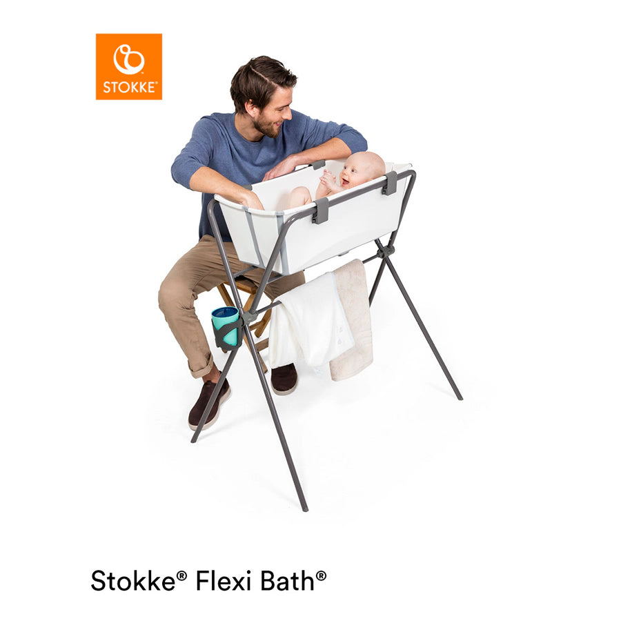 حامل حوض الاستحمام Stokke Flexi (رمادي) حامل حوض الاستحمام Stokke Flexi (رمادي)
