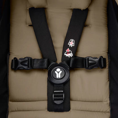 Stokke YOYO³ 0+ Stroller - Black Frame with Newborn Pack