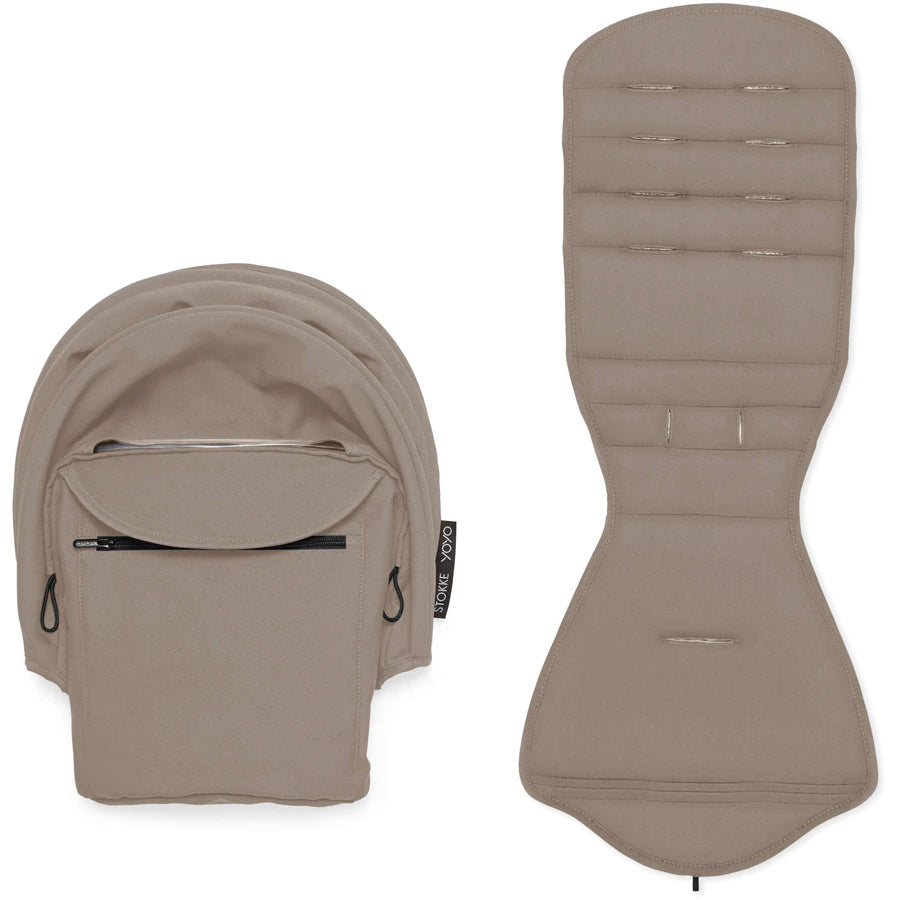Stokke YOYO³ 6+ Color Pack (Taupe) FRAME NOT INCLUDED**