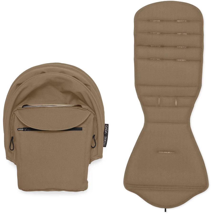 Stokke YOYO³ 6+ Color Pack (Toffee) FRAME NOT INCLUDED**