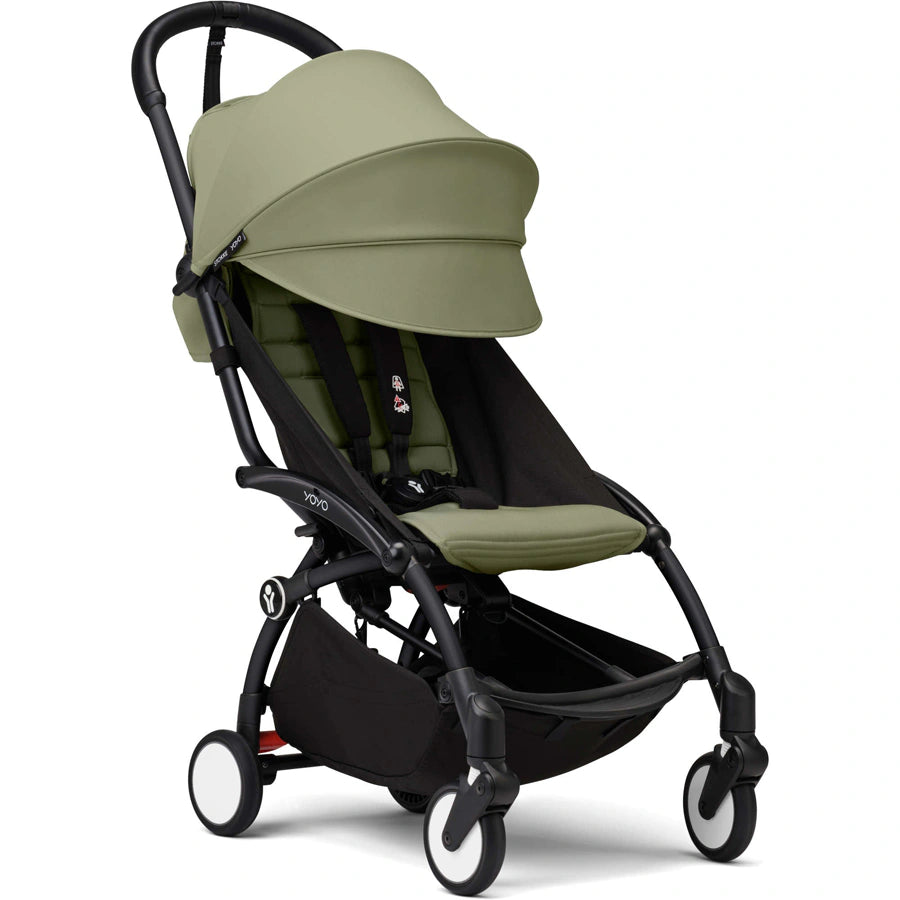 Stokke YOYO³ 6+ Stroller - Black Frame with Color Pack 6+