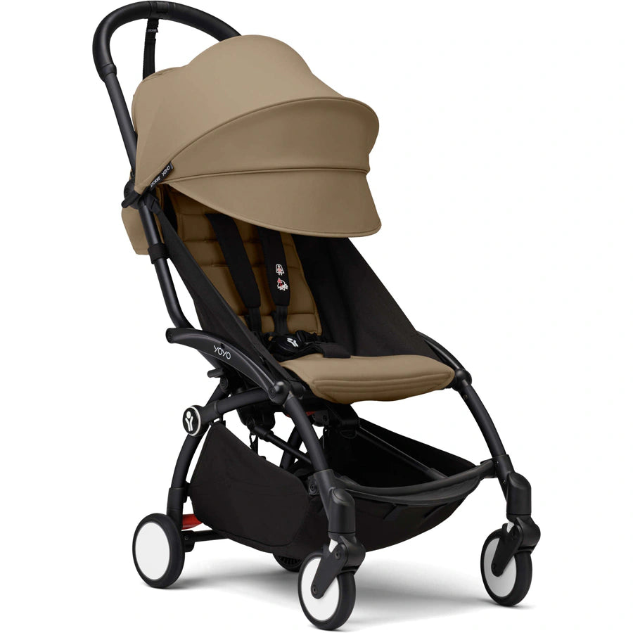 Stokke YOYO³ 6+ Stroller - Black Frame with Color Pack 6+