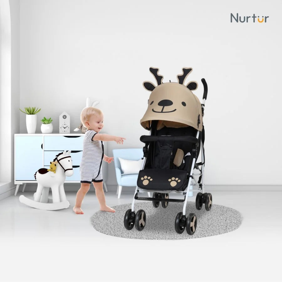 Nurtur - Luca Lightweight Stroller (Beige)