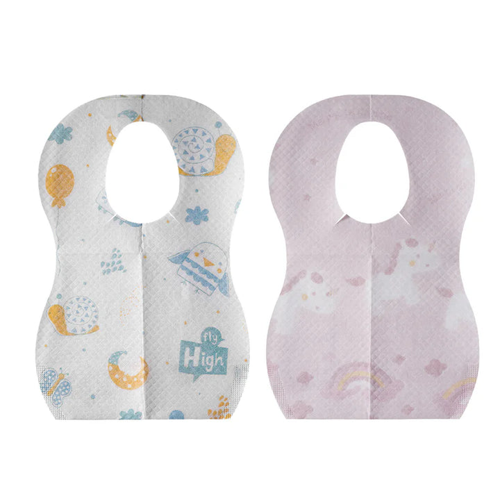 Sunveno Disposable Baby Bibs 20 pcs (Blue)