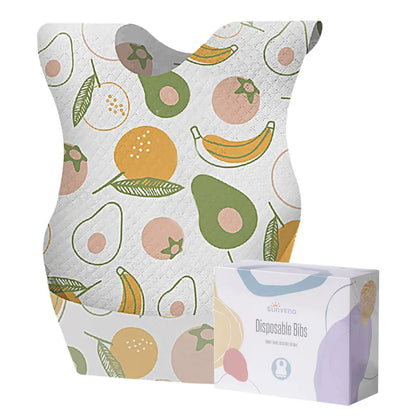 Sunveno Disposable Baby Bibs 20 pcs (Fruit)