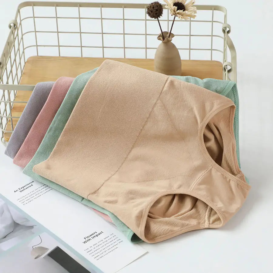 Sunveno سراويل داخلية قطنية عالية الخصر لدعم البطن للحوامل (رمادي) Sunveno سراويل داخلية قطنية عالية الخصر لدعم البطن للحوامل (رمادي)